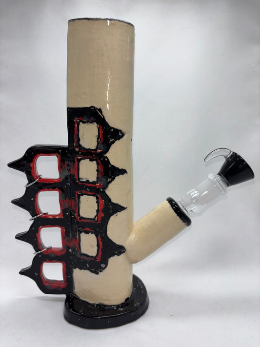 keramický bong s elegantním designem, ručně vyráběný, pro krasný prožitek kouzelných chvilích